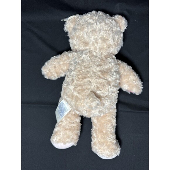 Build A Bear Tan Swirl Happy Hugs Cream Light Brown Teddy Bear Plush 16" “2015” - Picture 3 of 7